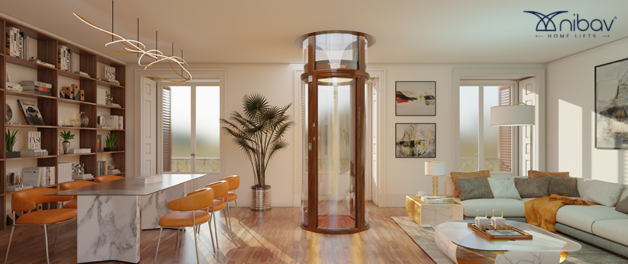 Air-Driven Home Elevators Ensure Safety in Your Home - Nibav Home Lifts